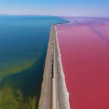 Aerial view of The Great Salt Lake in Utah. - Awesome | Travel photography, Nature photography ...