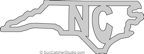 North Carolina Outline Vector at Vectorified.com | Collection of North ...