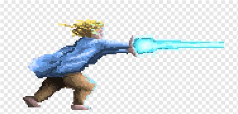 Pixel art Laser Sprite, laser beam, hand, cartoon, weapon png | PNGWing