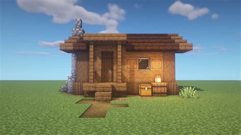 Cozy Wooden Hut Minecraft Map