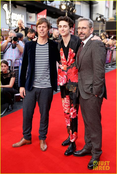 Photo: timothee chalamet steve carell beautiful boy uk premiere 17 ...