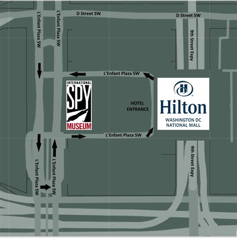 Directions & Parking - Hilton Washington DC National Mall Hilton ...