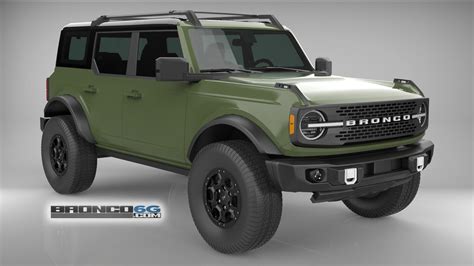 Ford Reportedly Confirms a Green Shade Will Join the 2022 Bronco Color ...