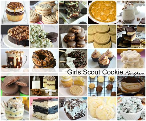 Girl Scout Cookie Recipes - The Idea Room