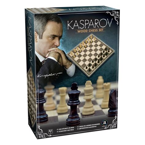 KASPAROV Wood Chess Set