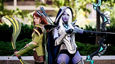 Elarte Cosplay: Dota 2 - Drow Ranger & Windrunner Cosplay