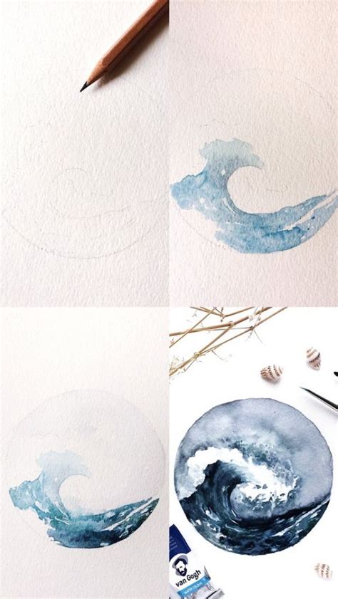 35 Step by Step Watercolour Painting Tutorials for Beginners - Free Jupiter | Учебники по ...