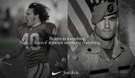 Pat Tillman | Colin Kaepernick Nike Ad Parodies | Know Your Meme