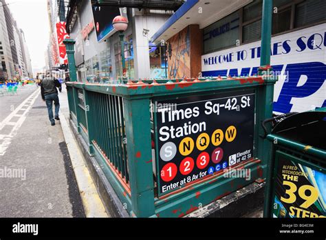 Times Square Subway station, Midtown, Manhattan, New York City, New ...