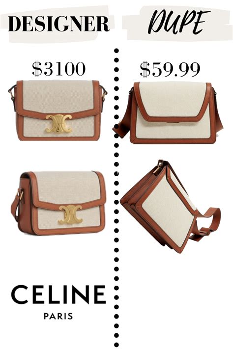 Best Celine Triomphe Bag Dupe | Bags, Celine bag, Celine