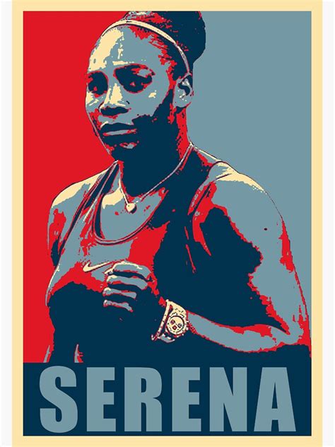 "Serena Williams" Sticker for Sale by conway92 | Redbubble