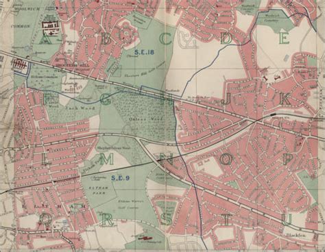 Map of Eltham, London