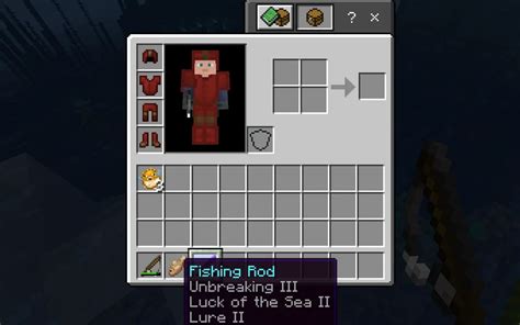 How to get treasure items by fishing in Minecraft