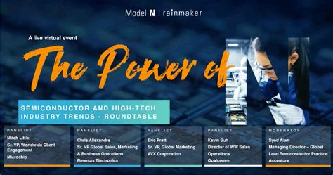 Semiconductor and High Tech Industry Trends – Industry Roundtable - Model N