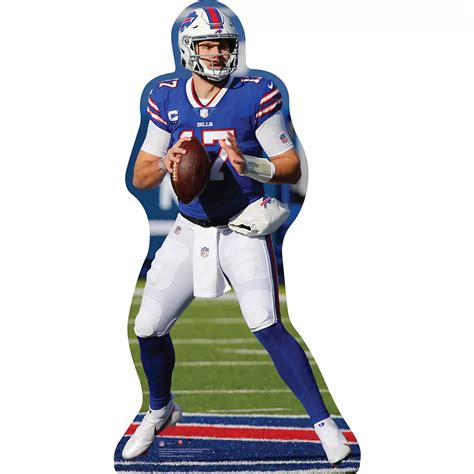 NFL Buffalo Bills Josh Allen Standee, 3ft to 6ft | Party City