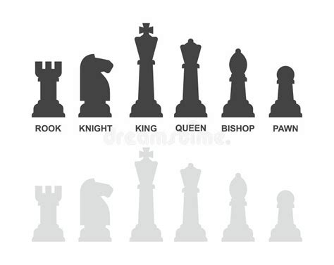 Chess Piece Names Stock Illustrations – 19 Chess Piece Names Stock ...