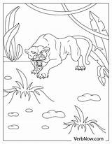 22 Free Panther Coloring Pages For Download Printable PDF sketch template