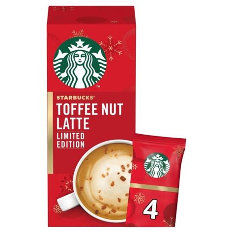 Starbucks Toffee Nut Latte Instant Coffee 86G - Tesco Groceries