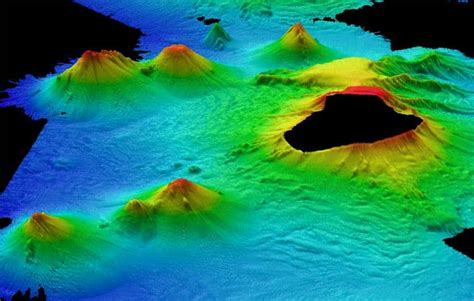 Hugely tall underwater volcanos discovered