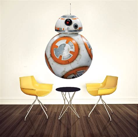 BB8 Star Wars Interior Wall Decal - Star Wars Laptop Stickers - Primedecals