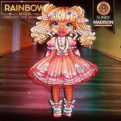 Lolu/Kayla on Instagram: “🌈RAINBOW HIGH HOMECOMING🌈 💛SUNNY MADISON💛 Sunny’s look is inspiring by ...