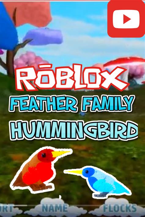 Roblox Feather Family Hummingbird | Roblox, Cute birds, Feather