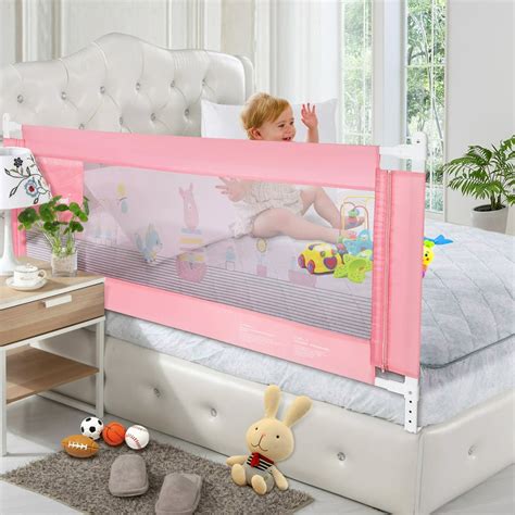 Mesh Safety Baby Bed Rails, 59 Inches, Pink, 2 Pack - Walmart.com - Walmart.com