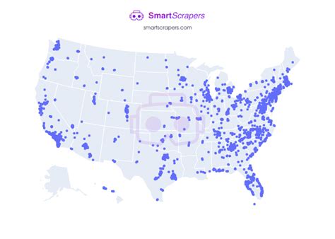 Numbers of Jersey Mike's Subs in United States | SmartScrapers