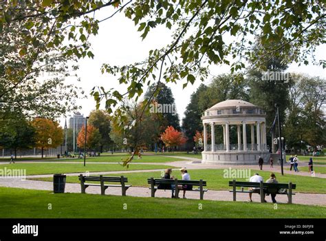 Parkman Bandstand in Boston Common Stock Photo - Alamy