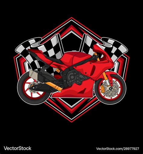 Motorbike Racing Logo