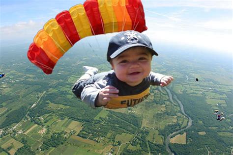 Skydiving Baby | vinjack13 | Flickr