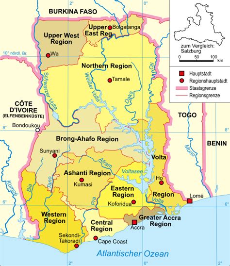 Organización territorial de Ghana - Wikipedia, la enciclopedia libre