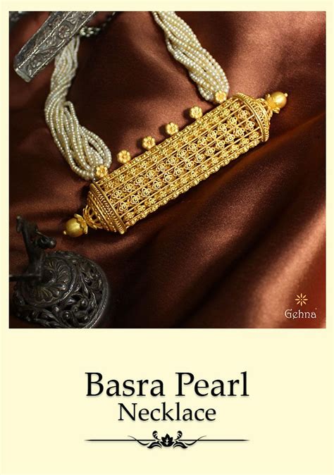 Basra Pearl Necklace | Diamond necklace set, Silver necklace designs, Handmade gold jewellery