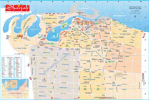 Sharjah maps - Emirates Travel Guide