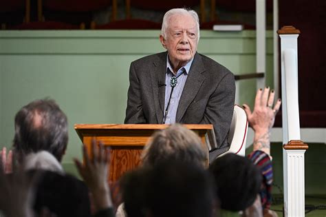 Jimmy Carter returns to teaching Sunday school - POLITICO