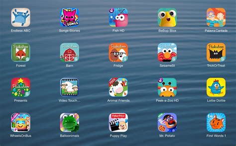 Toddler's iPad Apps ~ Best From Expats