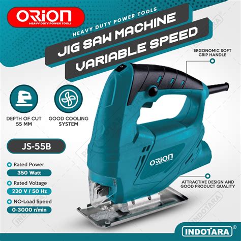 Jual Mesin Gergaji kayu Jig Saw Machine Orion JS55B | Shopee Indonesia