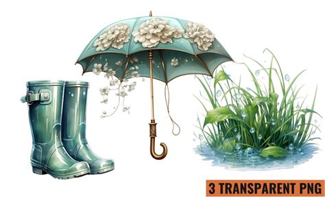 Rainy Spring Day Clipart, Rainy Spring Clipart (3968859)