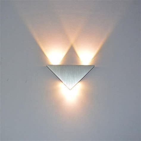 Modern LED Triangle Wall Lamp in 2020 | Wall lights, Triangle wall lights, Led wall lamp