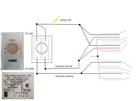 Thermostat Wiring Baseboard Heater