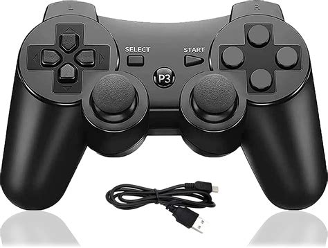 Amazon.com: Wireless Controller for PS3 Controller,Built-in Dual ...