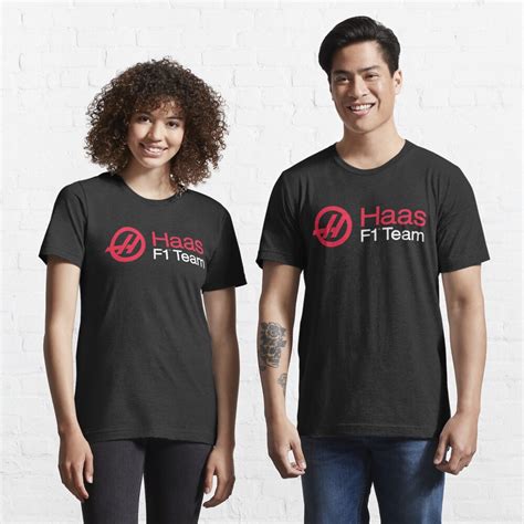 "Haas F1 Team" T-shirt for Sale by sorudeng | Redbubble | haas f1 team ...