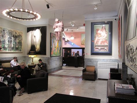 Lobby art from famous artists who couldn't pay rent | Chelsea hotel ...