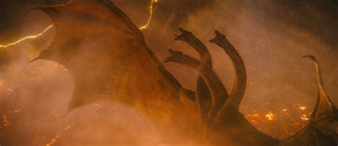 Ghidorah (Monsterverse) vs. Ghidorah (Godzilla/Evangelion ride ...