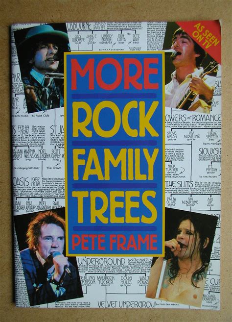 More Rock Family Trees. by Frame, Pete.: Very Good+ Paperback (1998) First Edition. | N. G ...