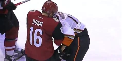 Coyotes' Max Domi suspended one game for instigating late fight - CBSSports.com