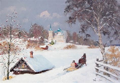 The Old Ladoga. Russian winter (Alexander ALEXANDROVSKY)