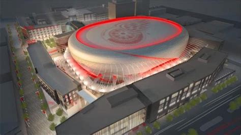 Detroit Red Wings Arena, entertainment district plans revealed with ...