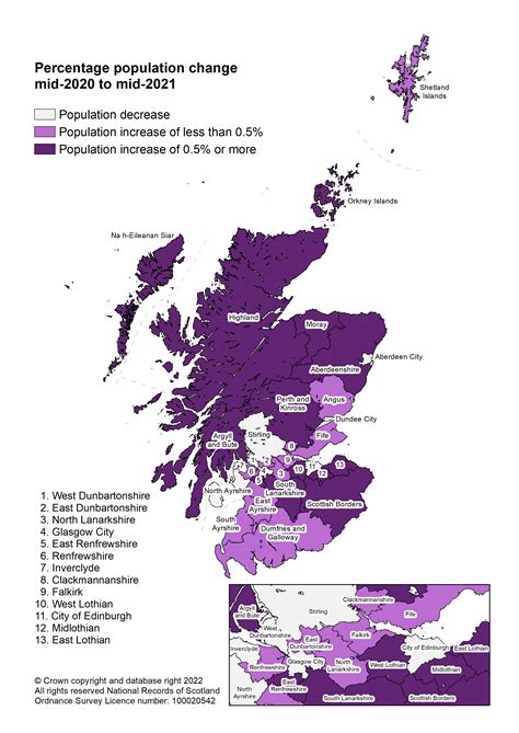 Scotland's Population - Maps | National Performance Framework