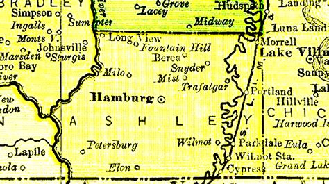 Ashley County Map Index